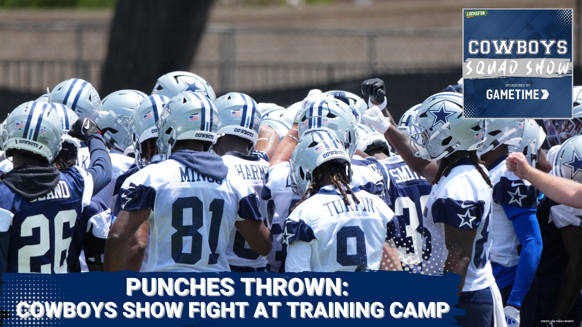 Cowboys Training Camp is underway, and Marcus Mosher, Coach Glenn 'Stretch' Smith, and Jeff Biggs bring you the very latest including back to back days of scuffle's.