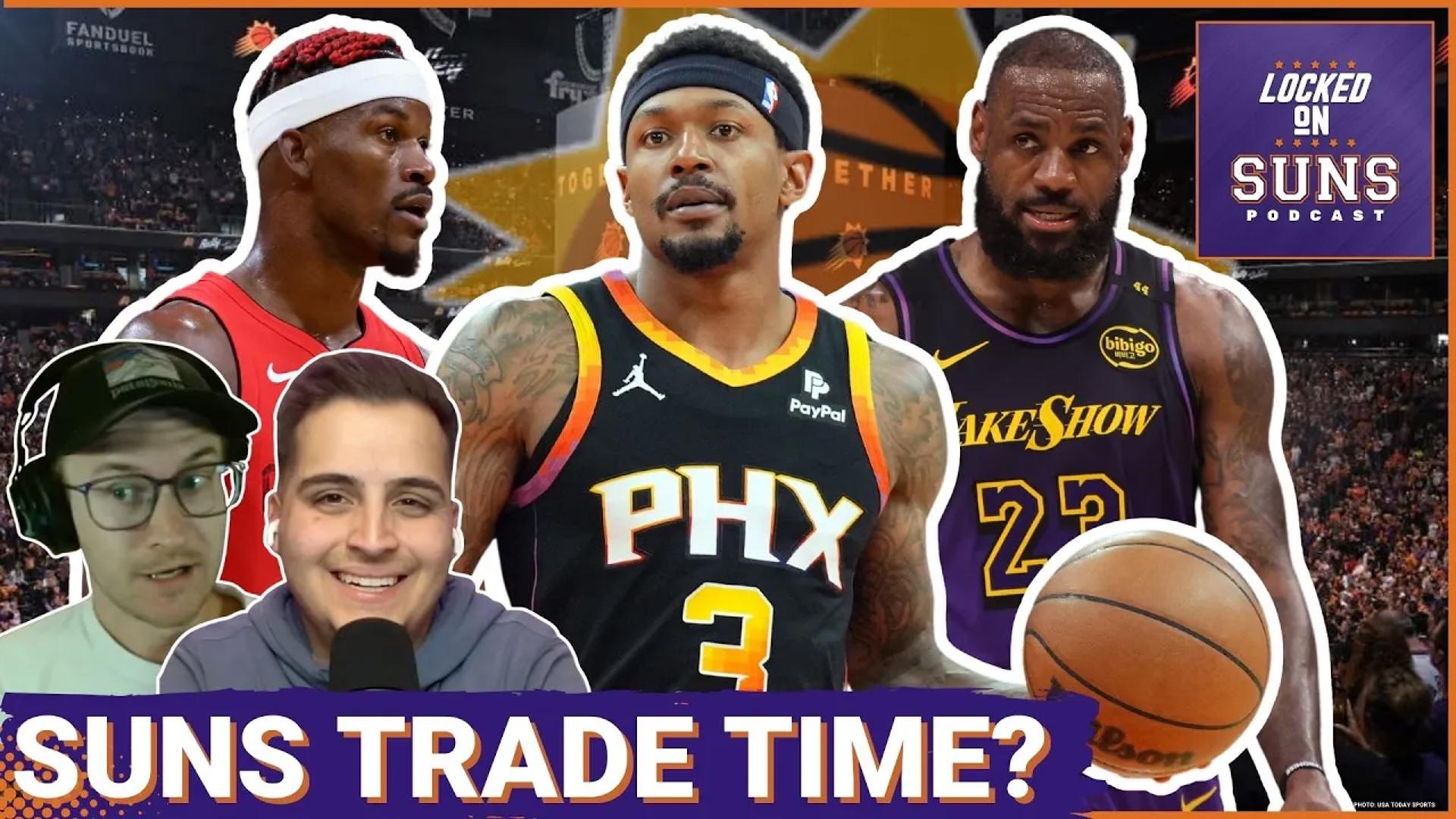 The Phoenix Suns are in a rut just as rumors swirl about Jimmy Butler and LeBron James becoming available on the NBA trade market.