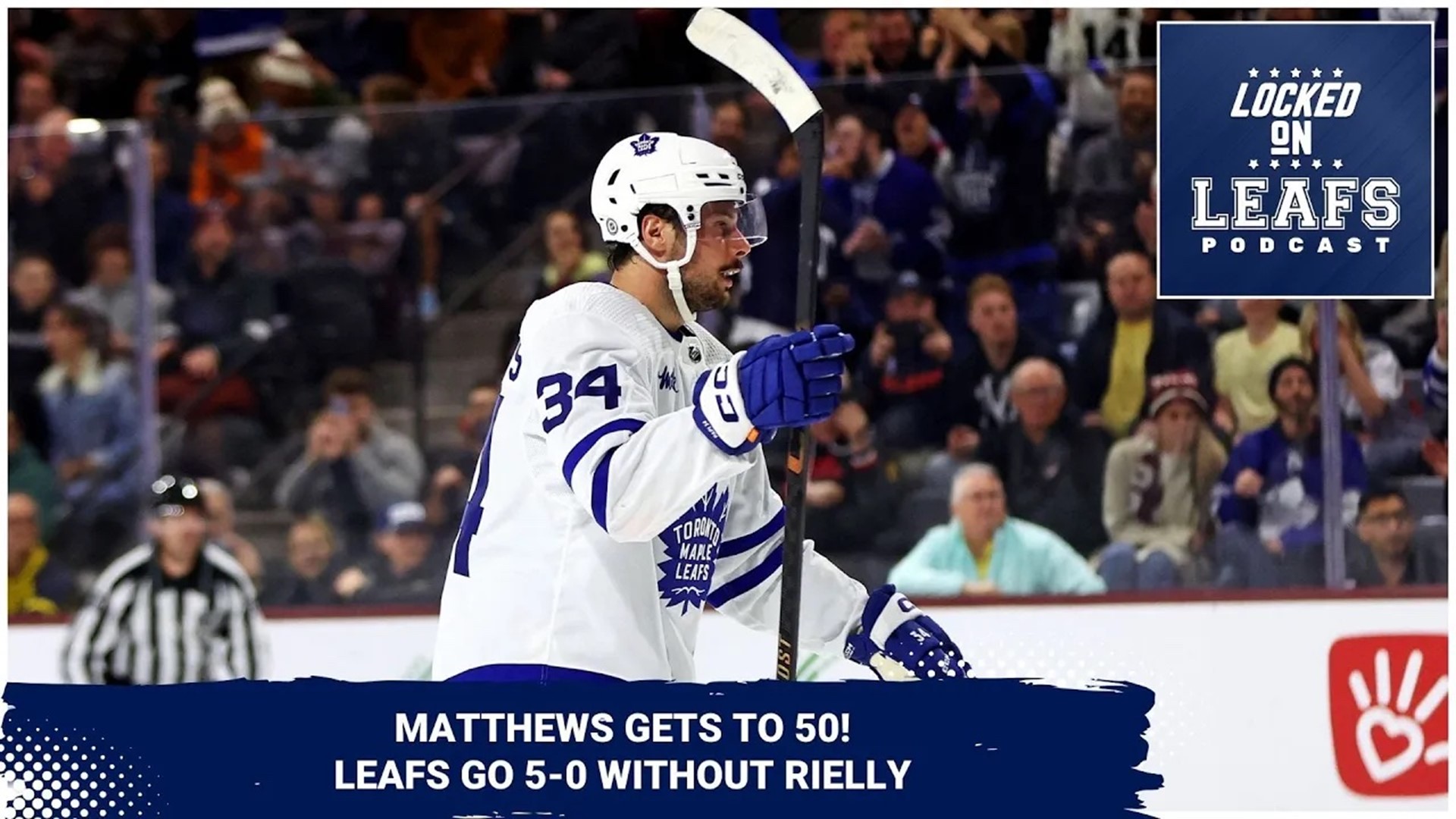 Auston Matthews Get To 50 Again, Toronto Maple Leafs Go 5-0 Without ...