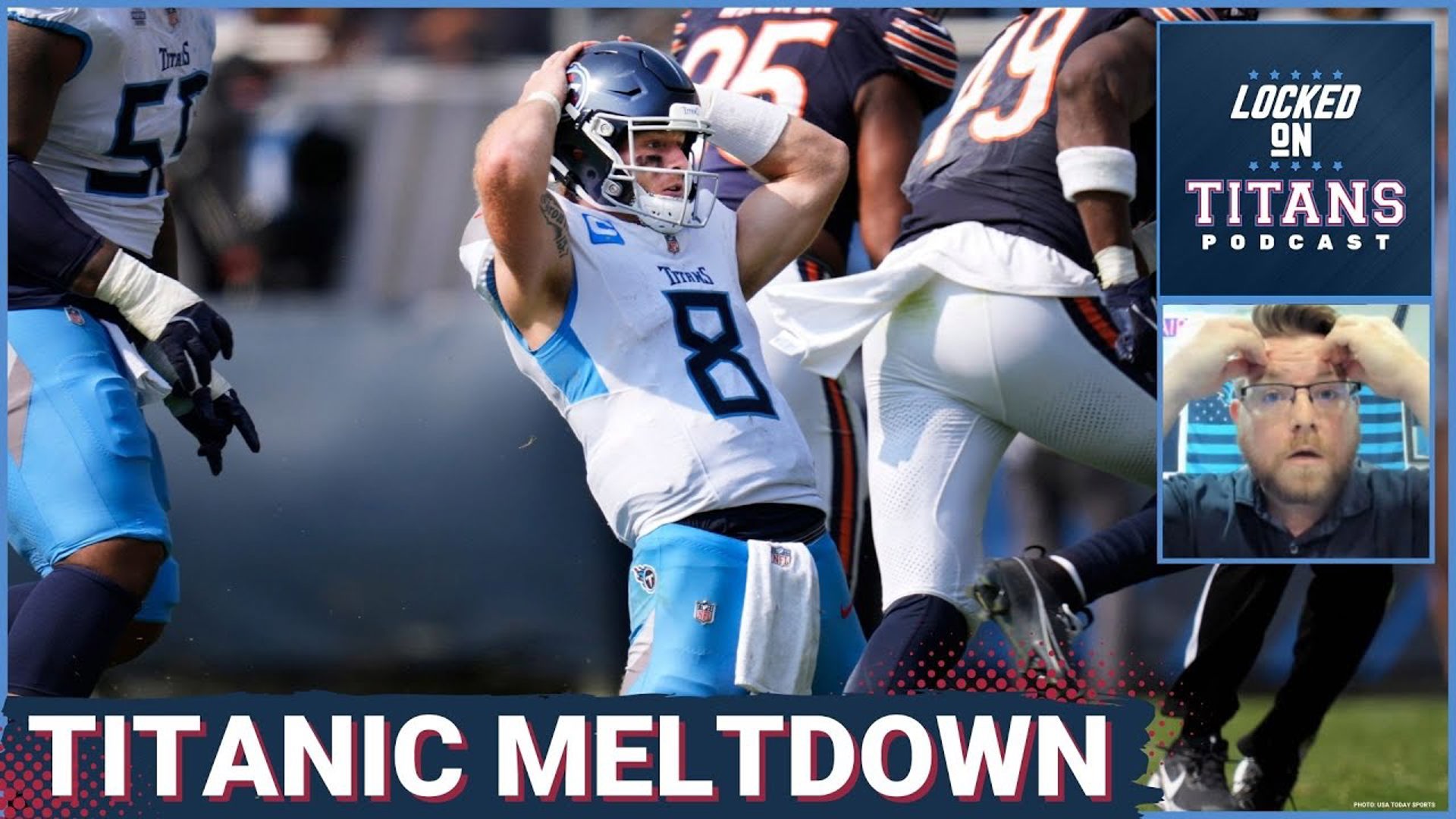 The Tennessee Titans utterly collapse against the Chicago Bears after going up 17-0 to lose 24-17. The worst part is Will Levis was at the center of the demise.