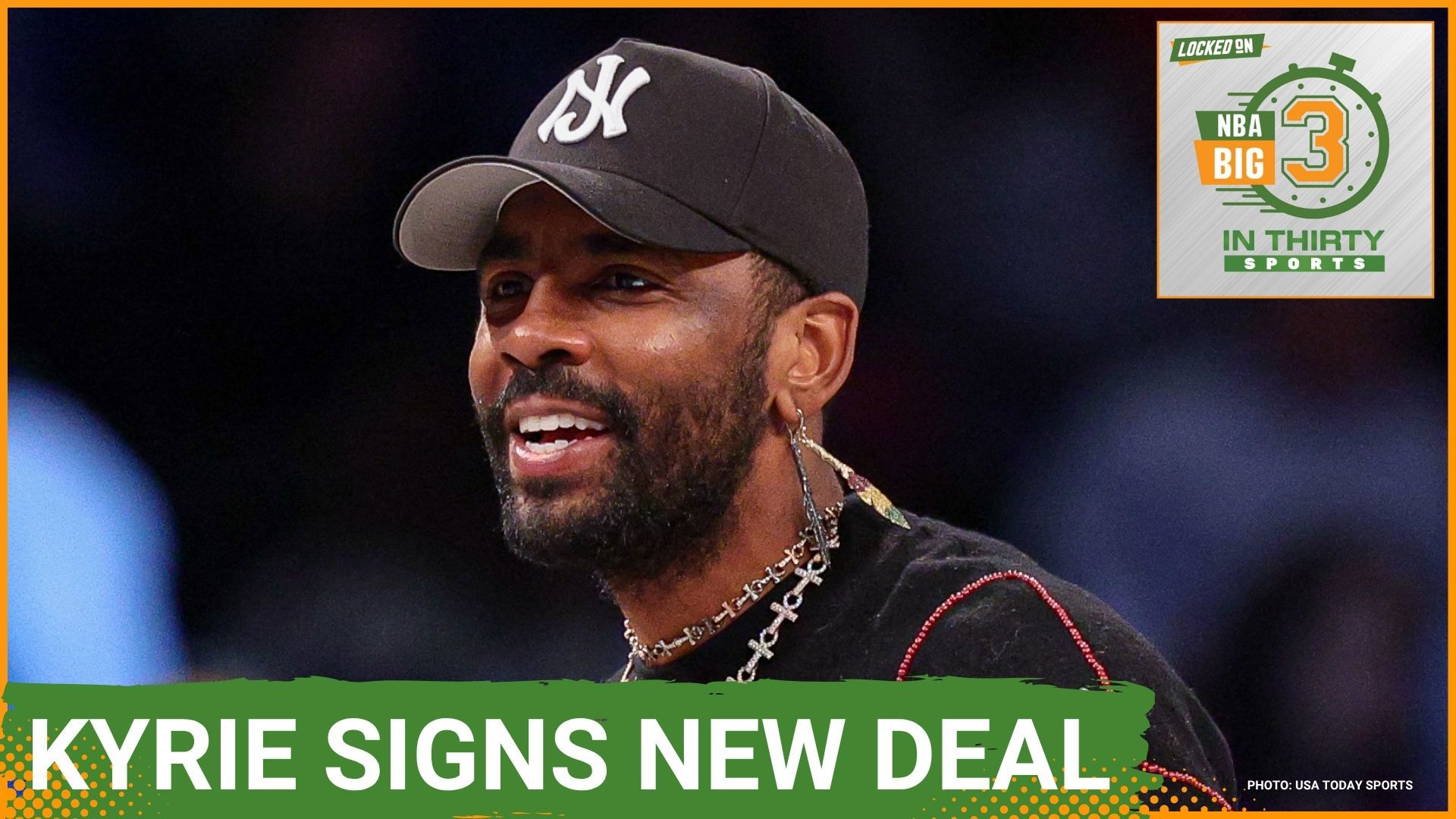 The Mavericks re-sign Kyrie Irving and the Celtics deal Kristaps Porzingis to clear cap space. The Hawks look at how Kristaps fits in with Atlanta's roster.