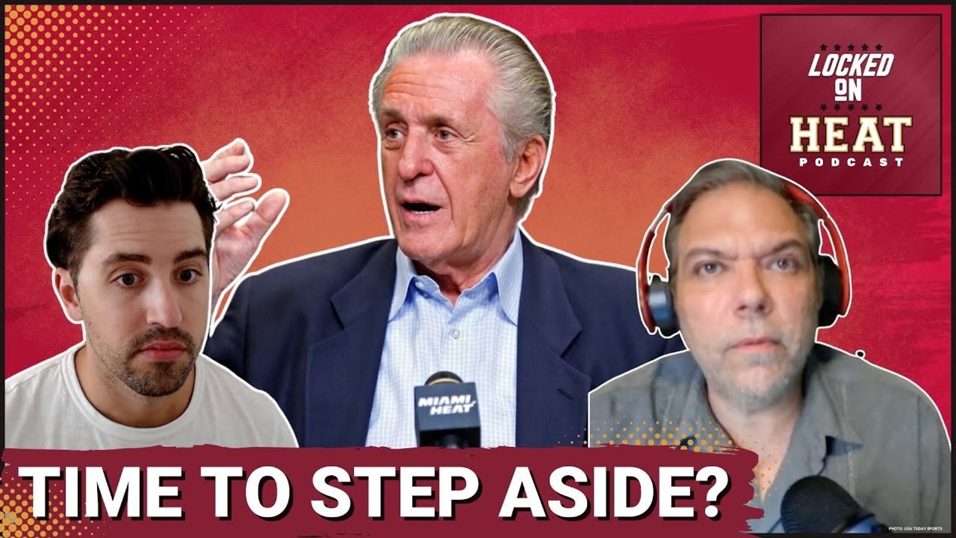 Is it time for Pat Riley to step aside as the leader of the Miami Heat's front office?