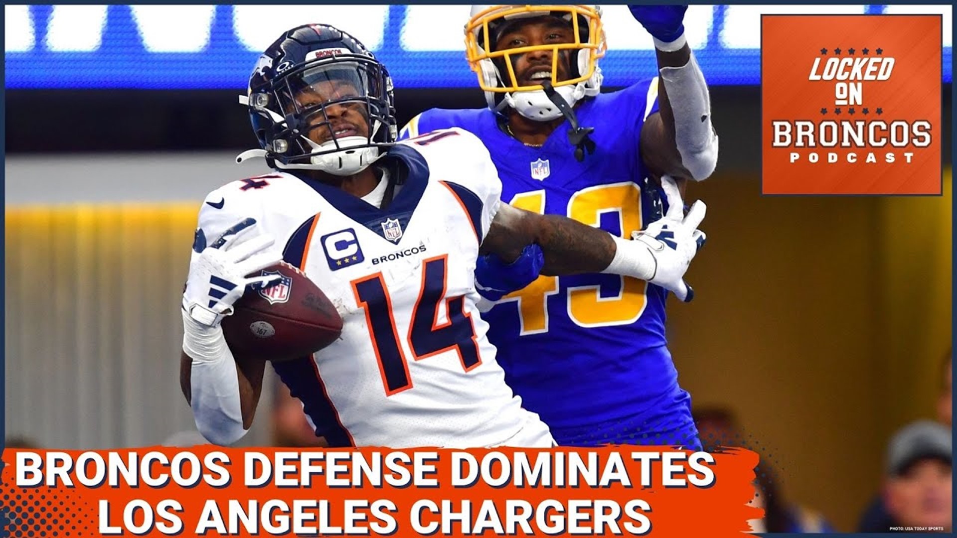 The Denver Broncos defense decimated the Los Angeles Chargers on Sunday en-route to a 24-7 road win.