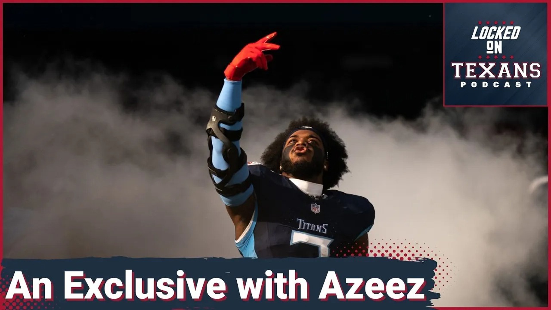 Newly acquired linebacker Azeez Al-Shaair joins the show to discuss his decision to sign with the Houston Texans as a free agent.