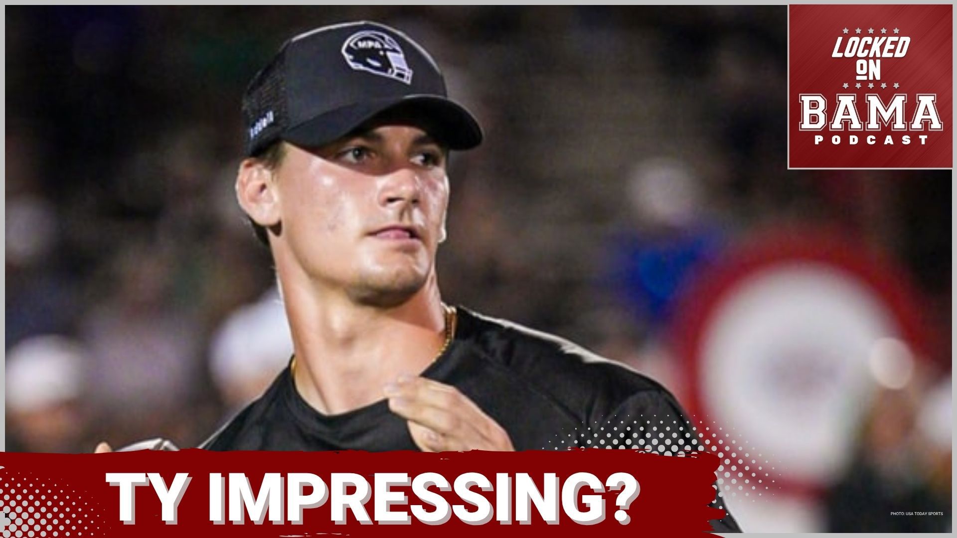 Hosts aanalyze quarterback Ty Simpson's impressive performance at the Manning Academy