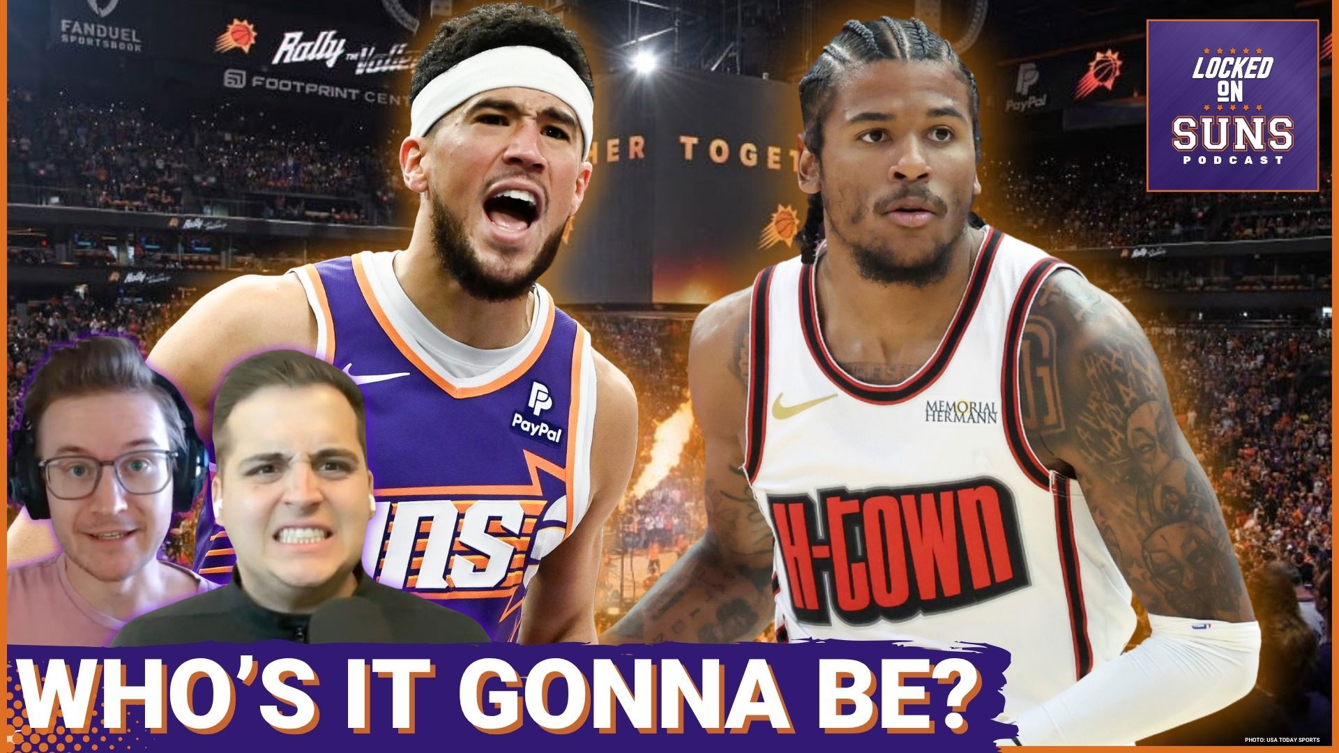 Should Jalen Green Or Devin Booker Be The Suns Point Guard + Kuminga