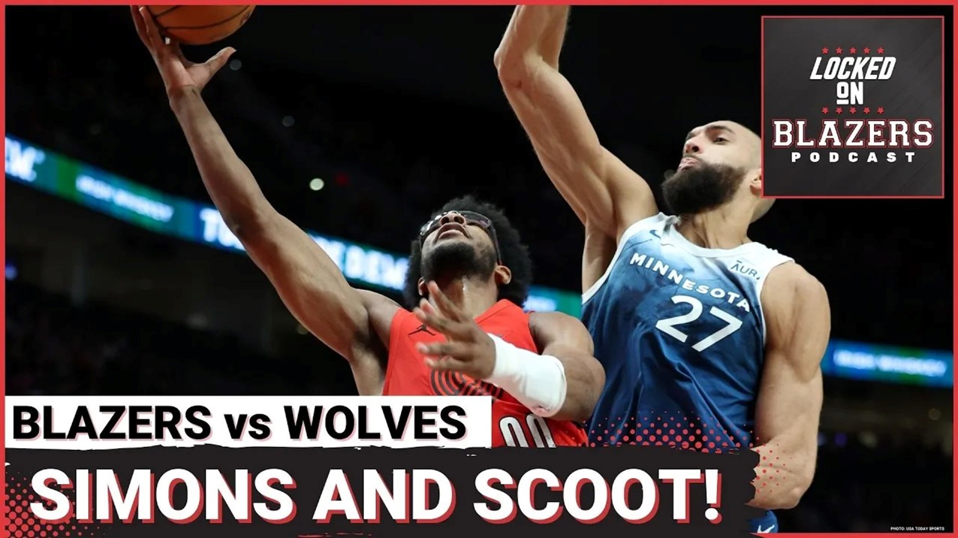 Scoot Henderson & Anfernee Simons Backcourt on Display in Portland Trail Blazers Loss to Wolves