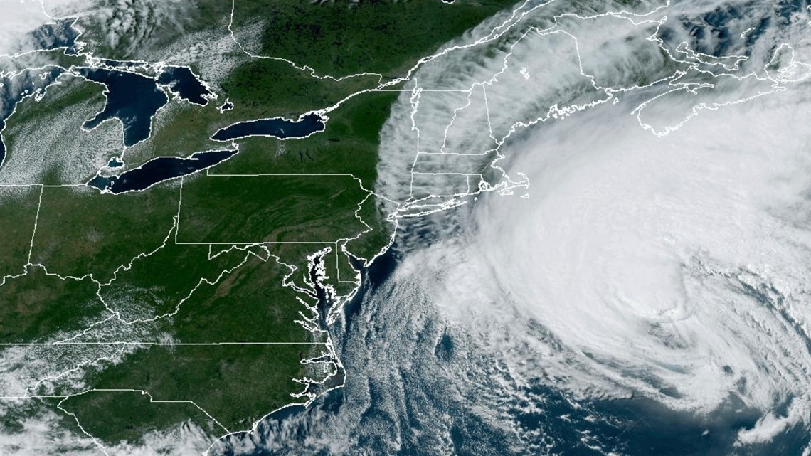 Lee, now a nor'easter, lashes New England and Canadian coastline - Vimarsana News