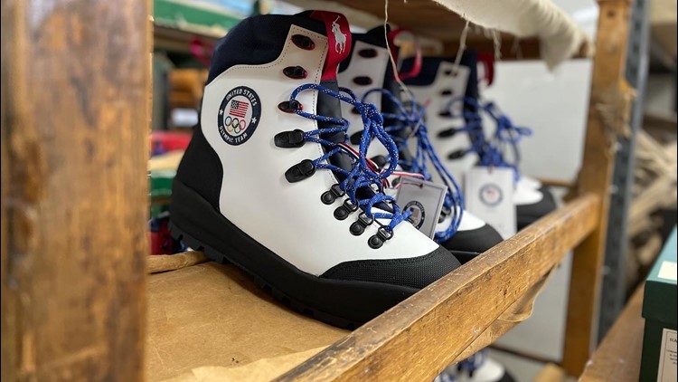 Third time's the charm: Maine company hand makes Team USA's Olympic winter boots for opening ceremony