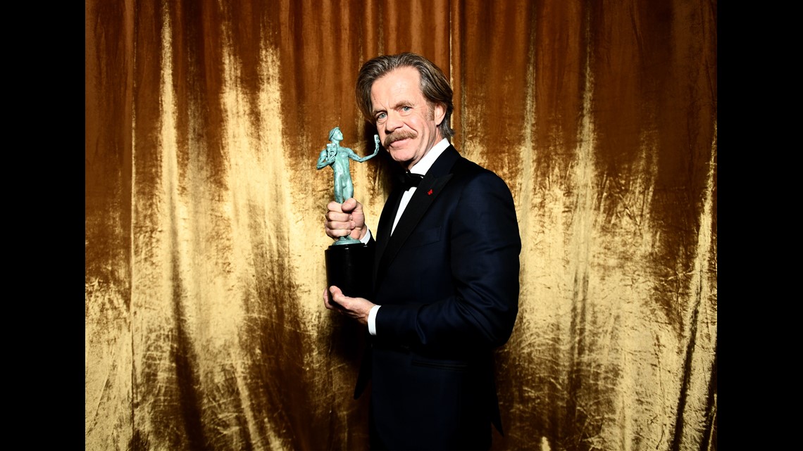 William H. Macy backstage at the SAG Awards 'It's hard to be a man