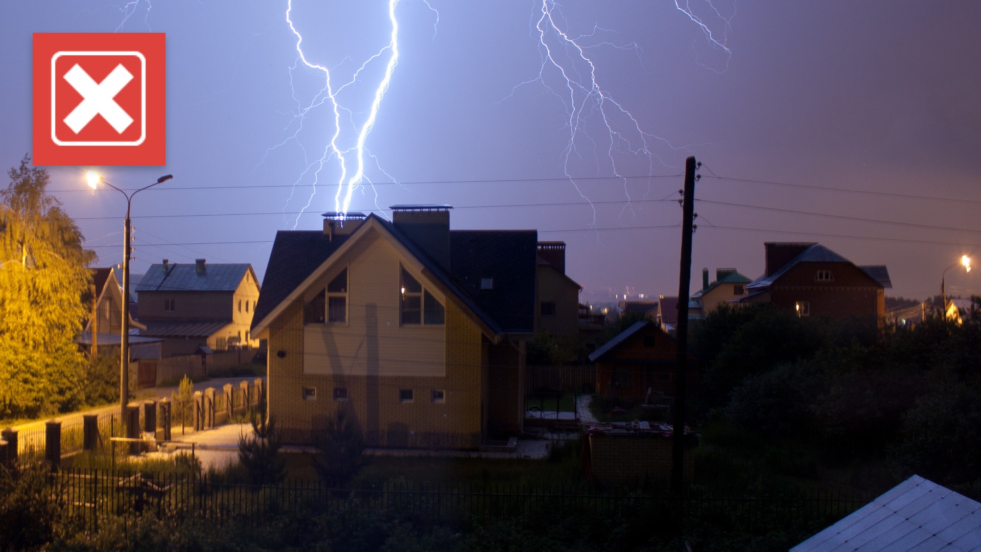 Don’t bathe, shower during thunderstorm due to electrocution risk