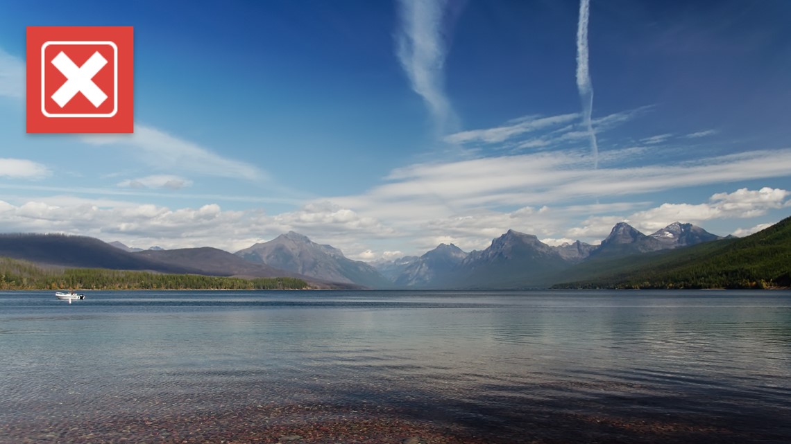 Danau Flathead Montana bukan air paling jernih di dunia
