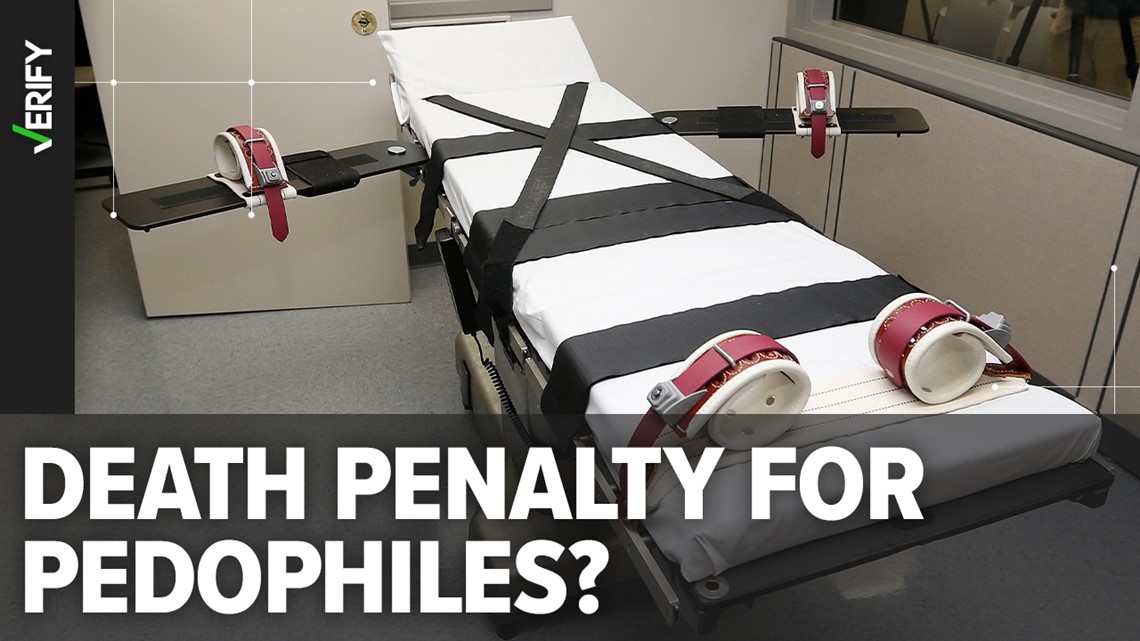 Idaho pedophile death penalty bill: What we can VERIFY | 12news.com