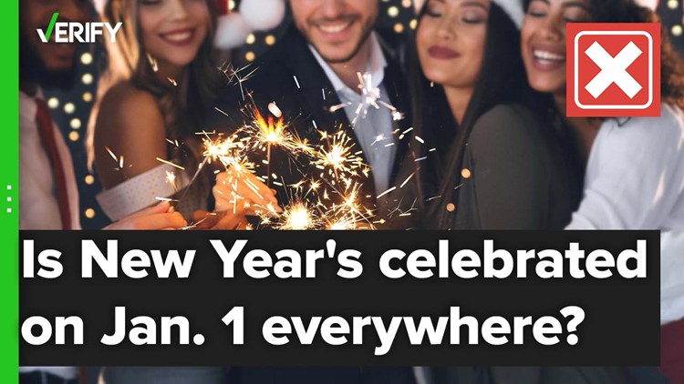 Does every country celebrate the start of the new year on Jan. 1?