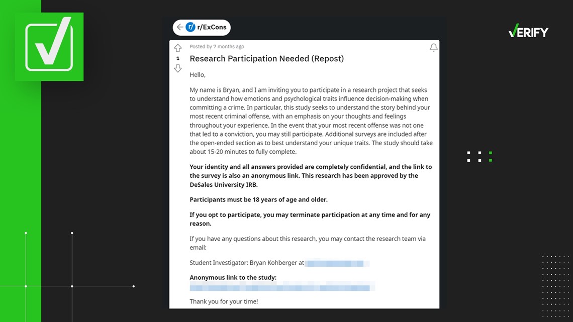 Tersangka pembunuhan Idaho Kohberger memposting survei kejahatan di Reddit