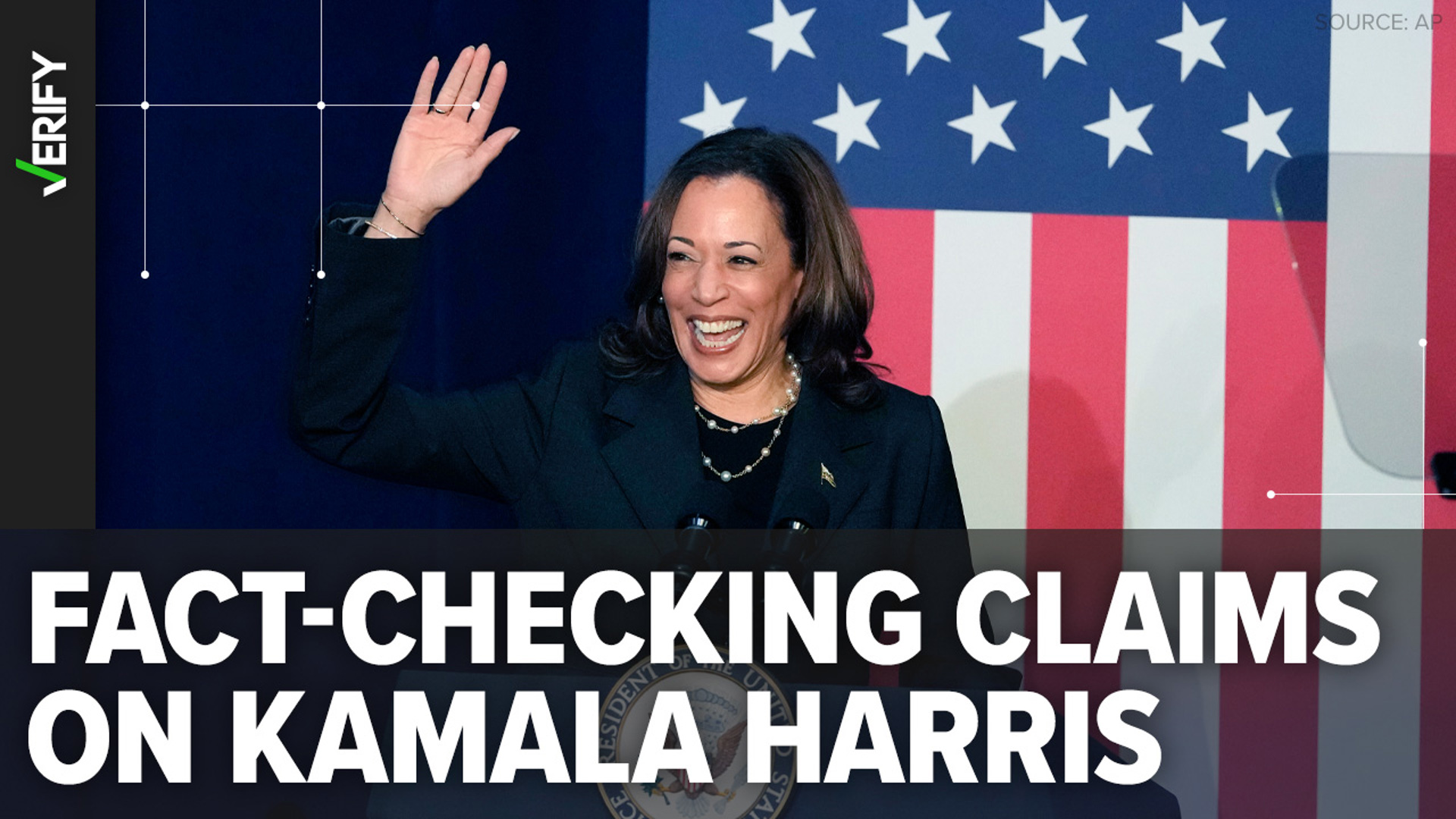 Since President Biden withdrew from the 2024 presidential race and endorsed Vice President Kamala Harris misinformation about her has been rampant online. Ariane Dat