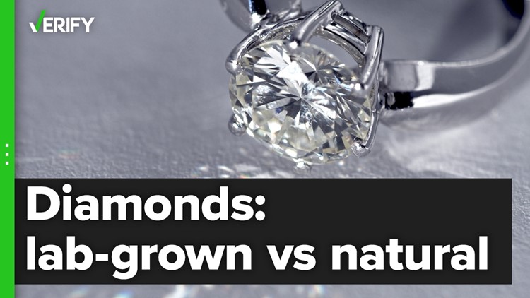 Fact-checking if there is a way to tell the difference between synthetic and natural diamonds
