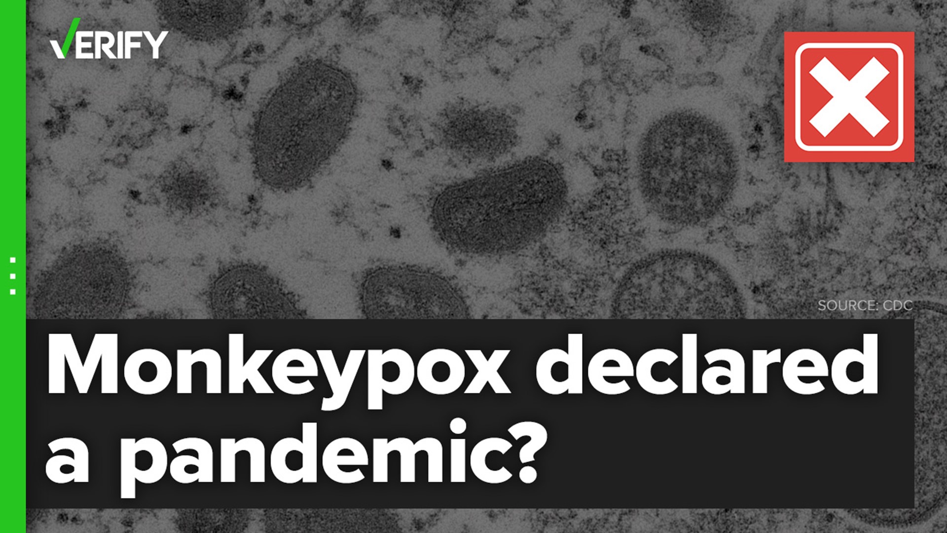 Major public health agencies, including the WHO and CDC, refer to the monkeypox situation as an “outbreak,” not a pandemic.