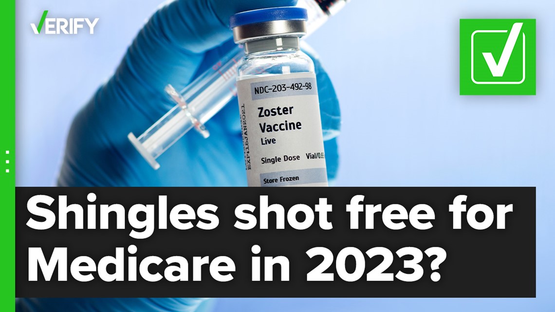 The Inflation Reduction Act will make shingles shot free for Medicare Part D recipients in 2023