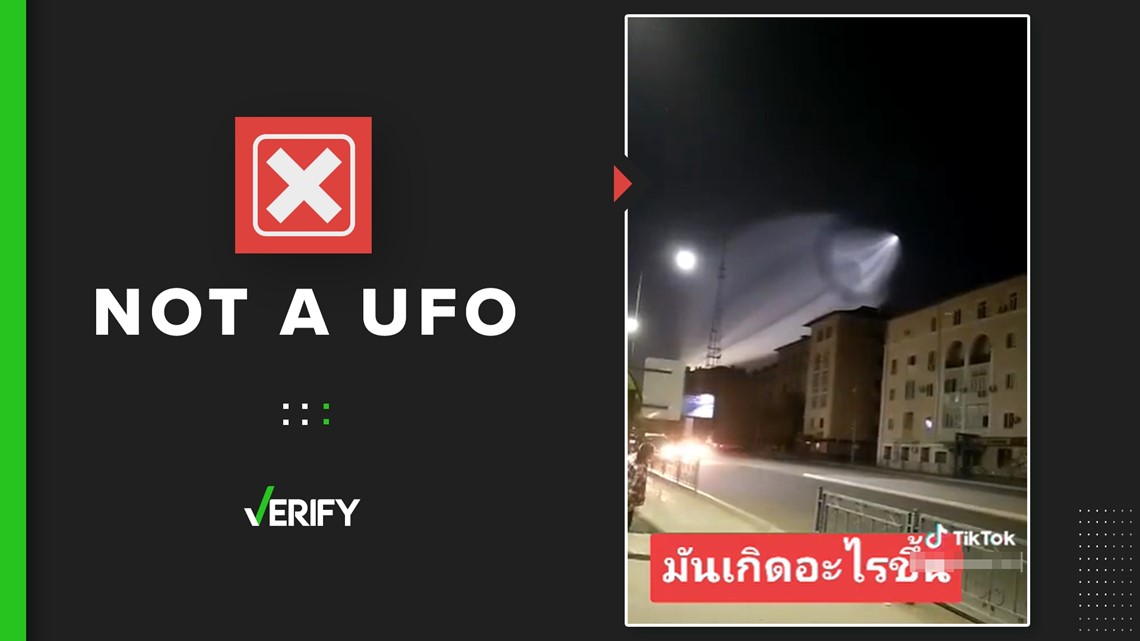 Video Viral TikTok tentang objek di langit bukanlah UFO