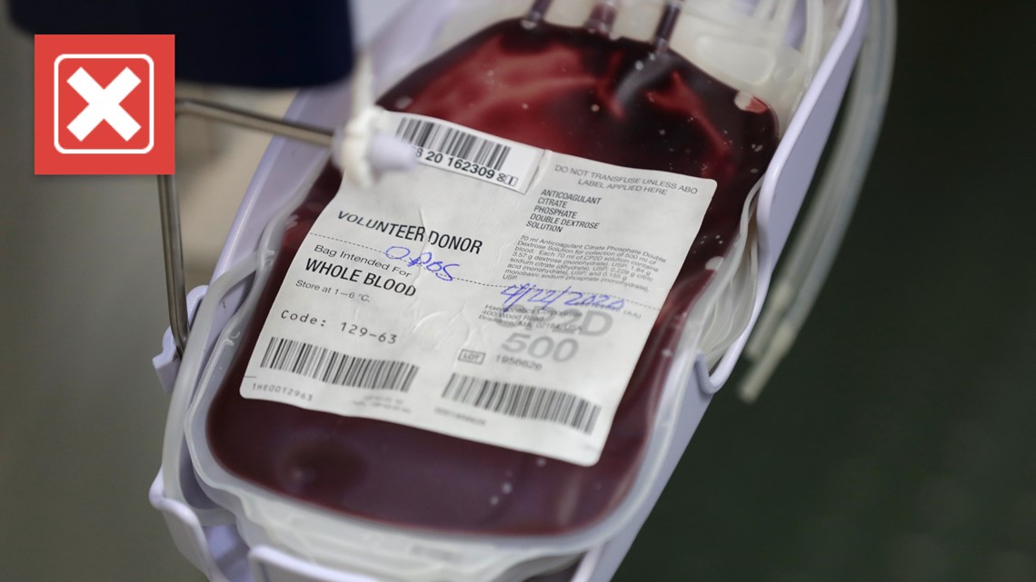 Donor darah tidak diurutkan berdasarkan status vaksinasi COVID-19