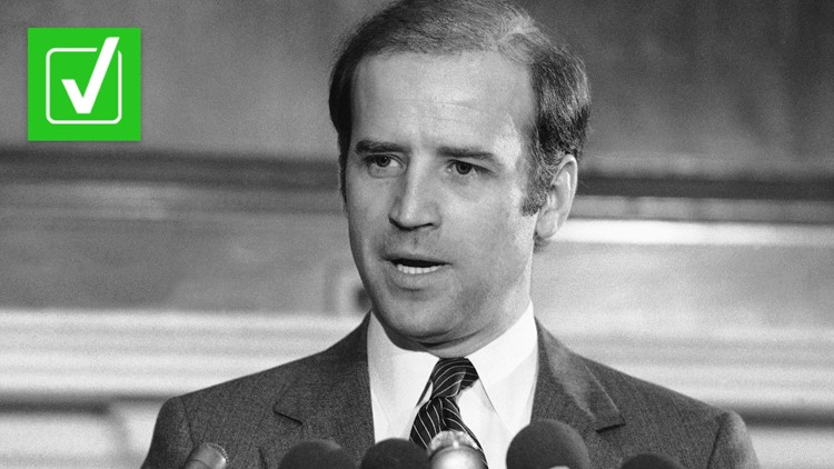 Yes, President Biden supported allowing states to overturn Roe v. Wade in 1982