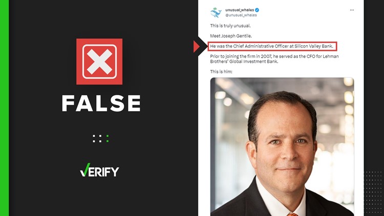 Viral post falsely links former Lehman Brothers executive to SVB collapse