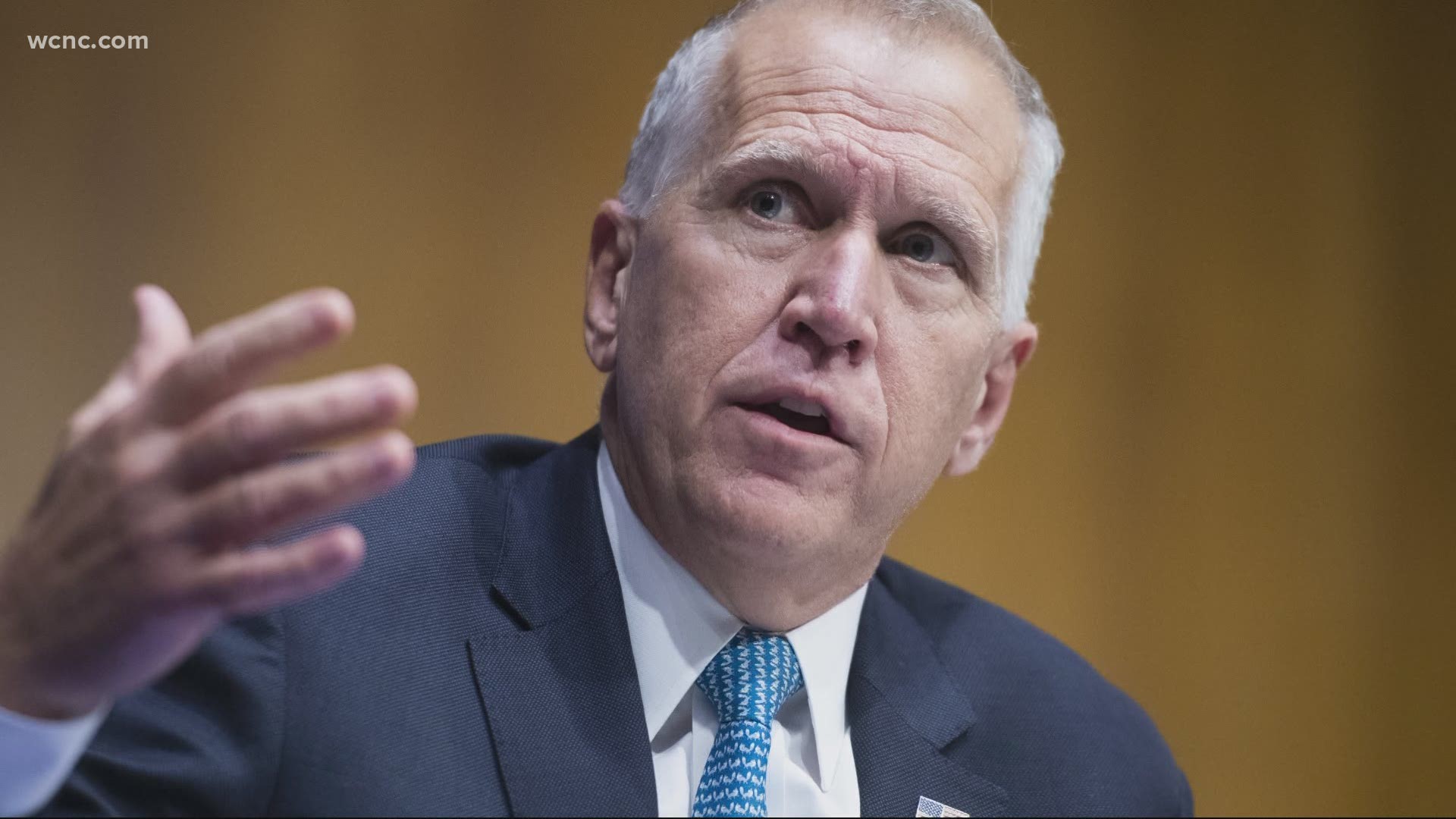 North Carolina U.S. Senator Thom Tillis is among those connected to the White House who have tested positive for the coronavirus.