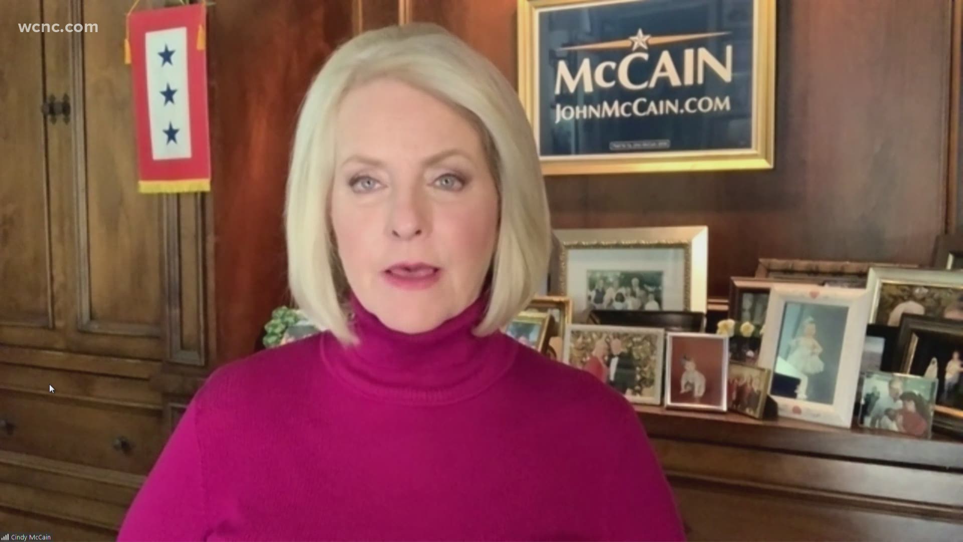 Cindy McCain speaks out on her process to decide who she wanted to endorse for president.