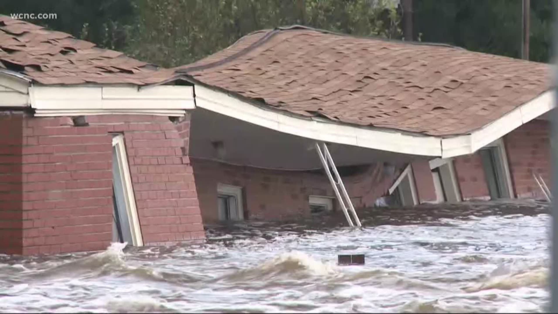 Jacksonville homes, churches, motels, cemeteries all flooded and damaged by Florence.