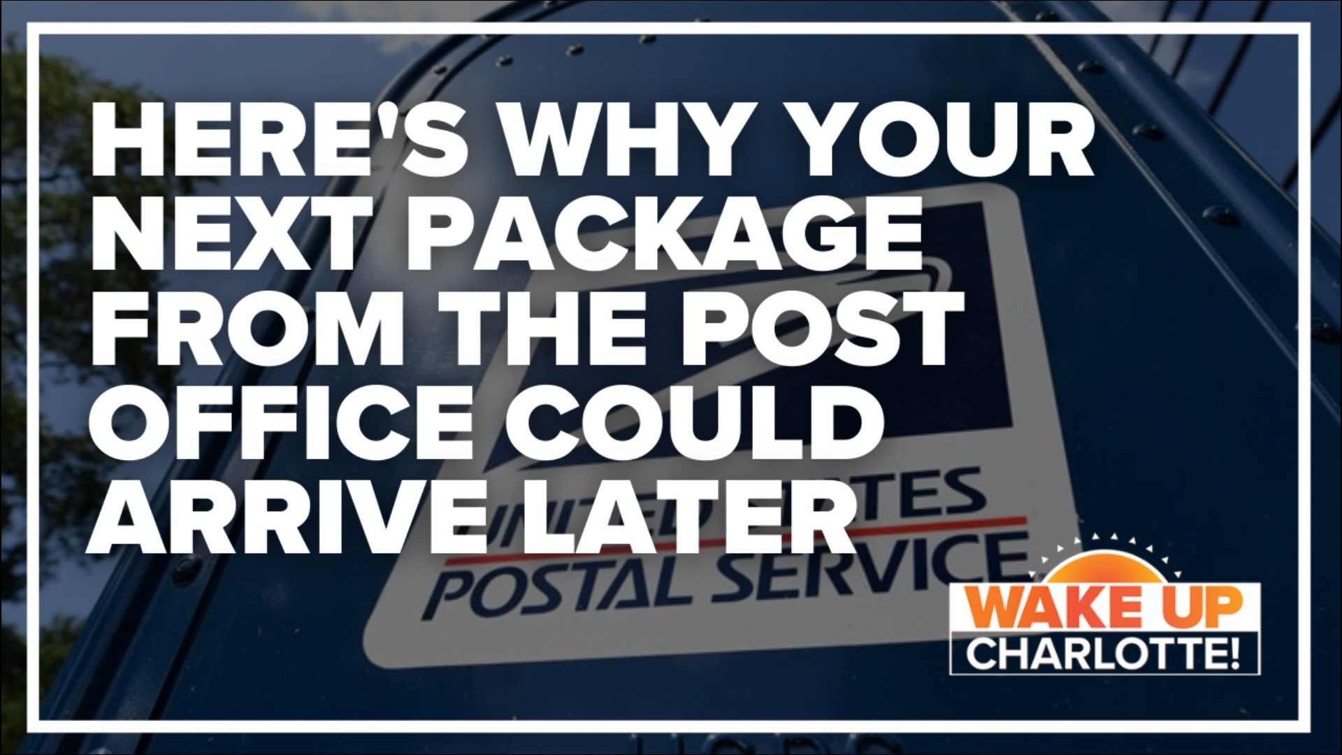 Your next package from the post office is about to arrive later.