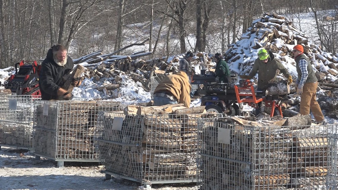 Waldo County Woodshed gives firewood to those in need 