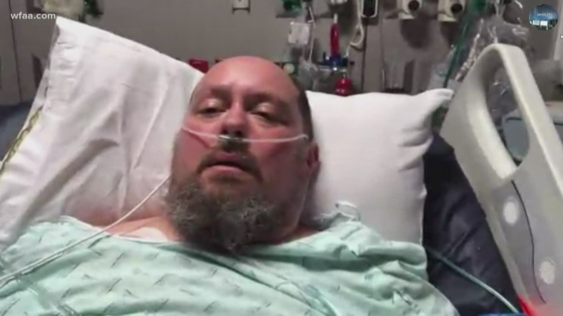 Fort Worth father now an amputee after flu complications(01)