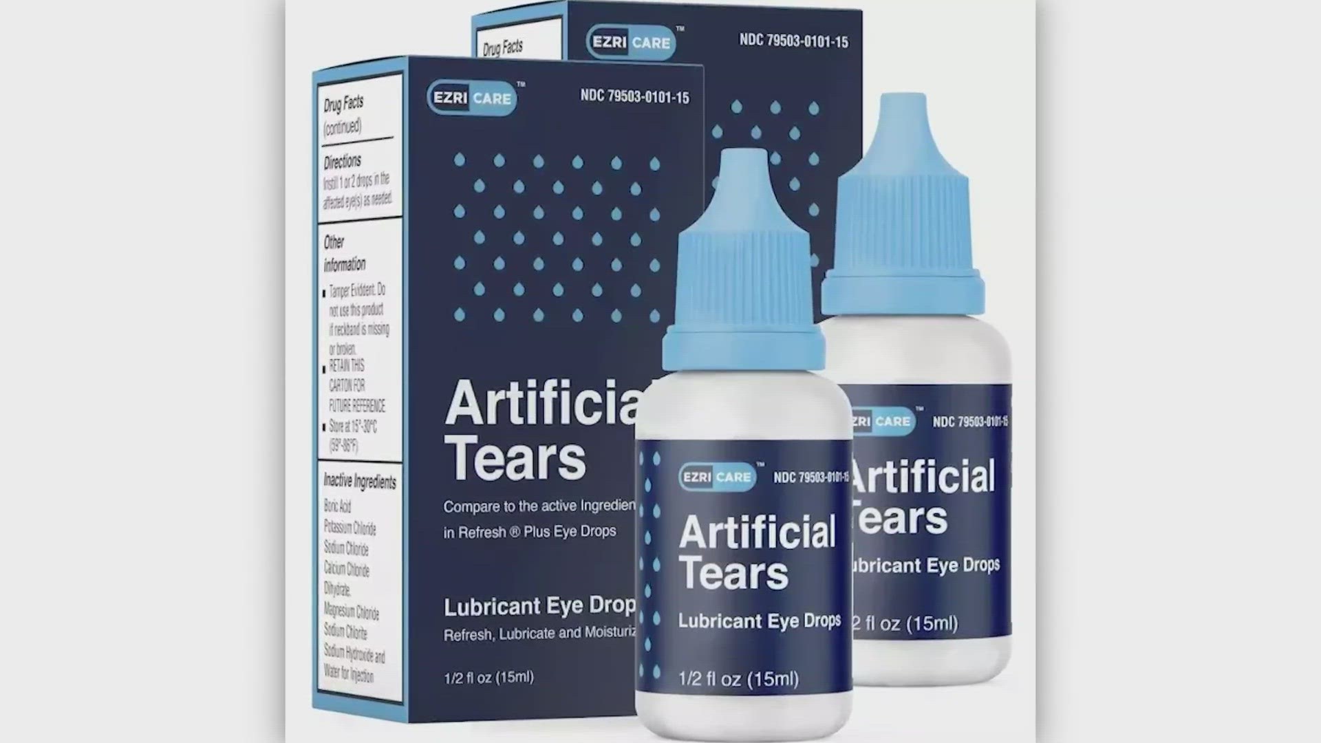 The CDC has connected Artificial Tears to at least three deaths and multiple cases of vision loss.