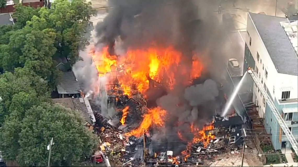 3 dead, including a child, in a massive explosion, fire at a Dallas apartment building