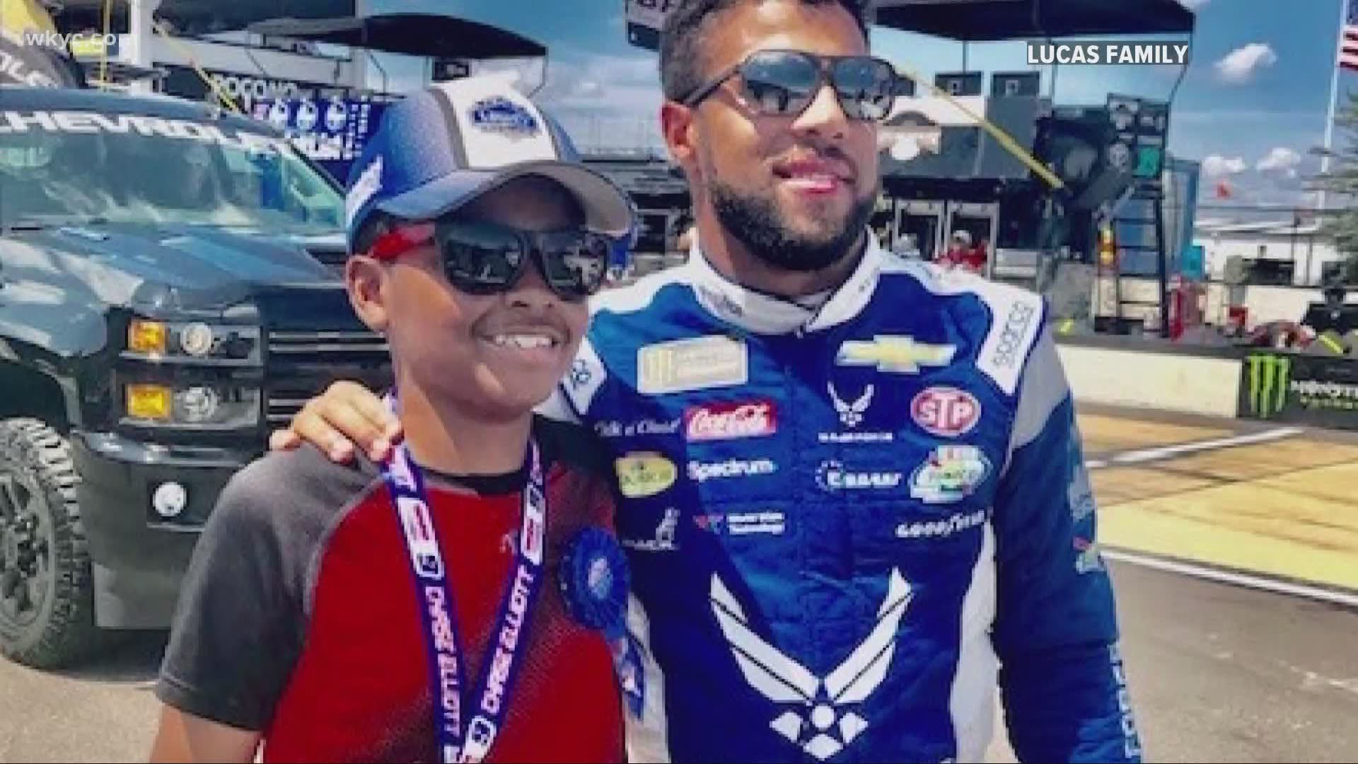 The Cup Series' only African American driver, Bubba Wallace, took a stand.  A local family also supported Wallace, pushing for change via social media.
