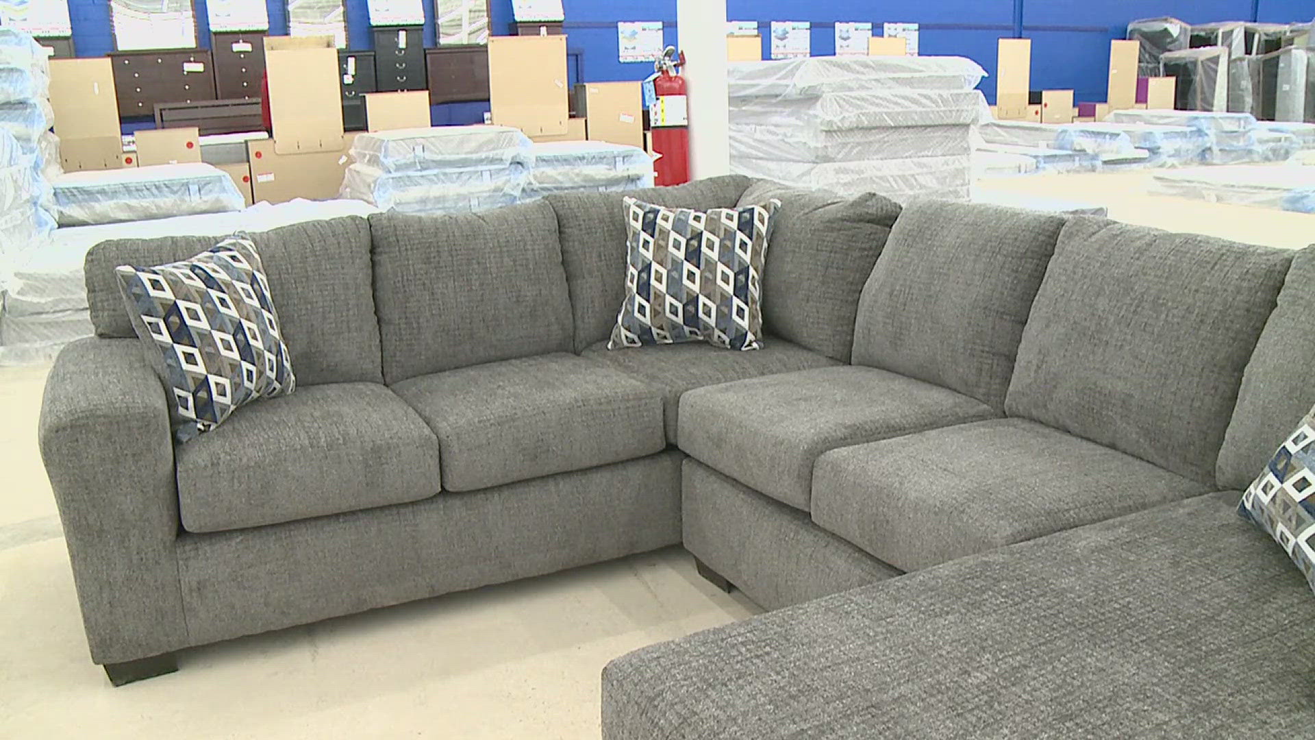 The furniture chain has a location in Davenport.