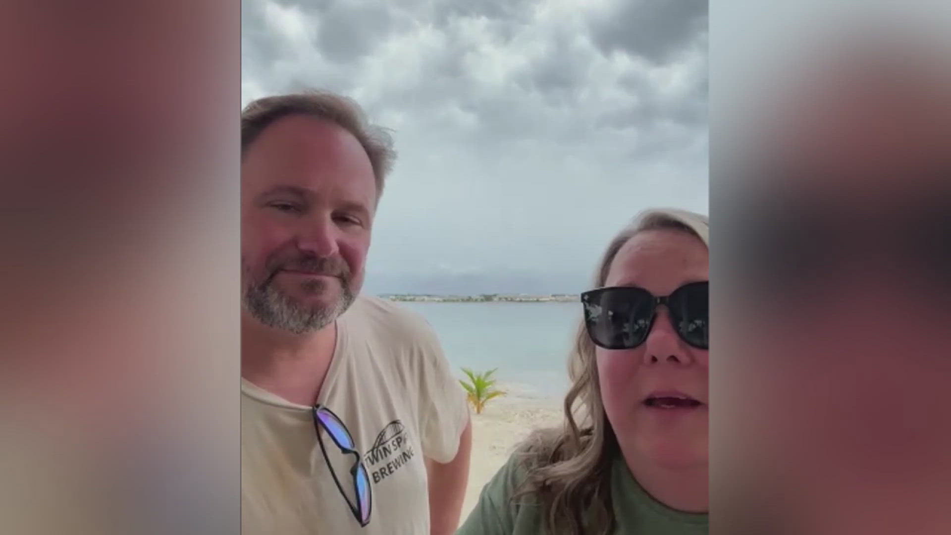 LeClaire residents Tony and Christina Malchodi traveled to Jamaica to celebrate their 10th wedding anniversary. Now, they're preparing for a Category 5 hurricane.