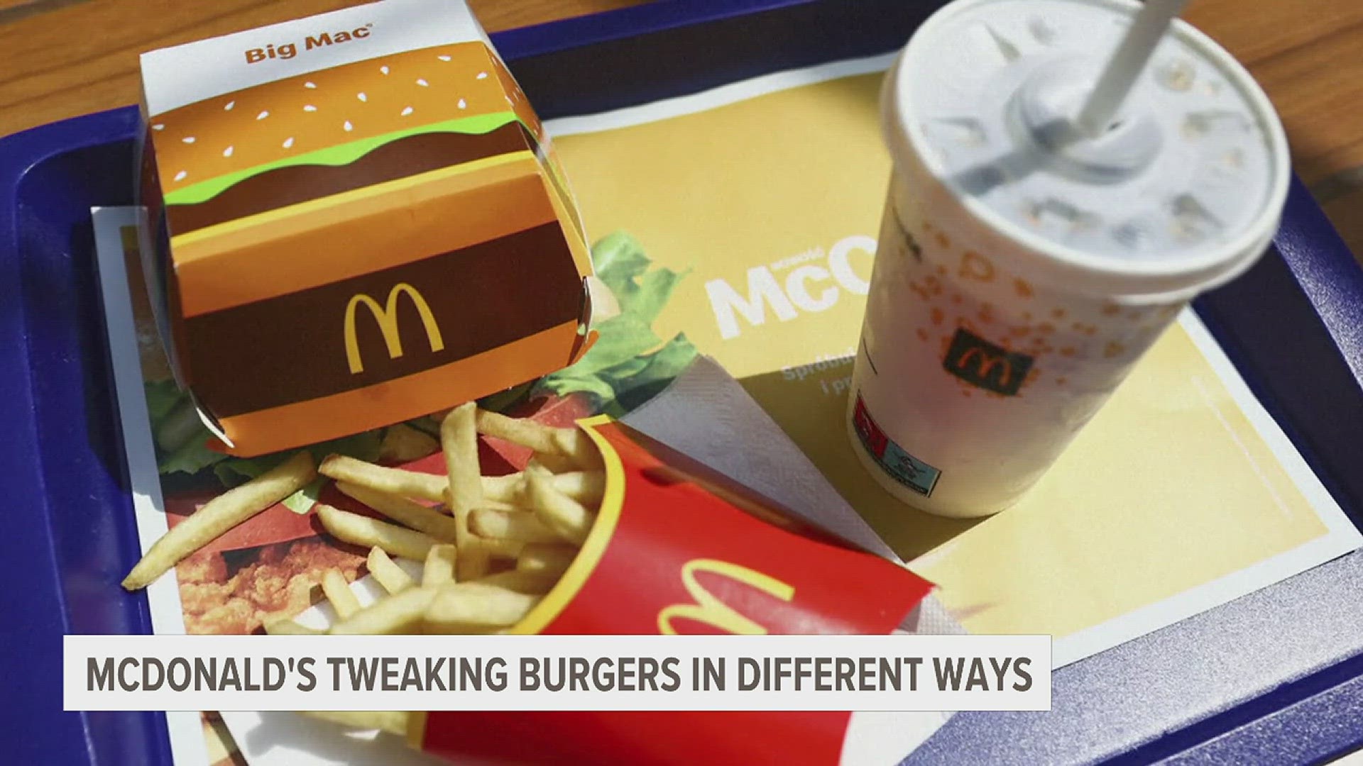 Among the improvements: the new all-beef patties are cooked differently, the bun is now brioche, and there's more special sauce.