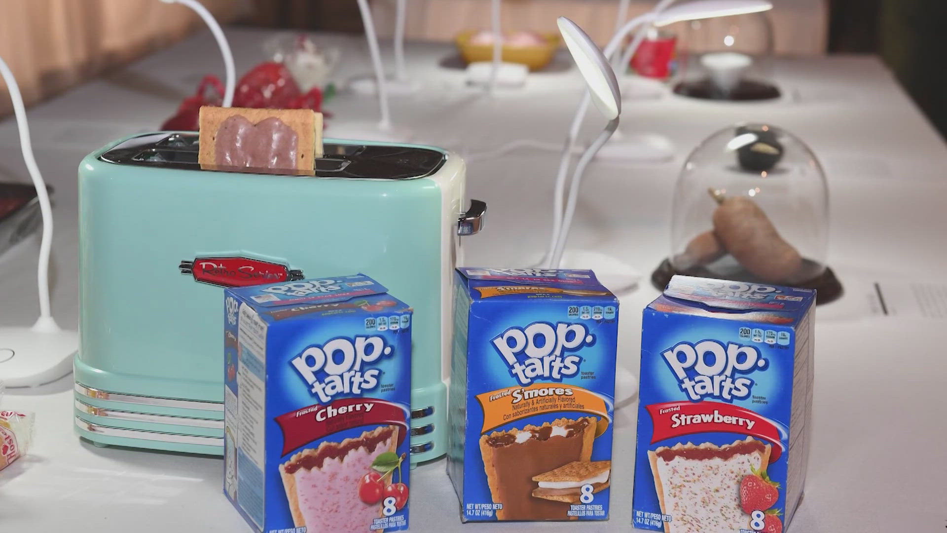 A breakfast staple is marking its sixty first birthday—Pop-Tarts. The toaster treats were born on Sept. 14 1964.