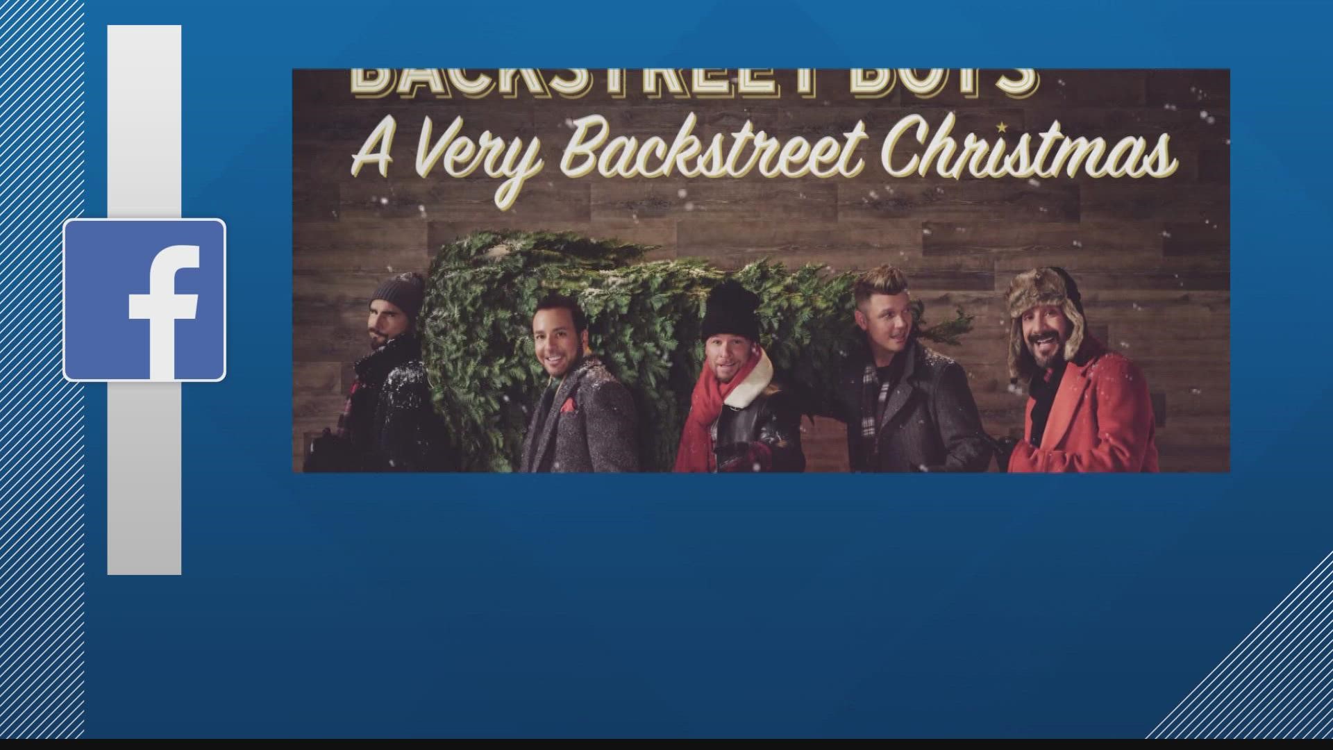 "A Very Backstreet Christmas" will be released Friday, Oct. 14, 2022.