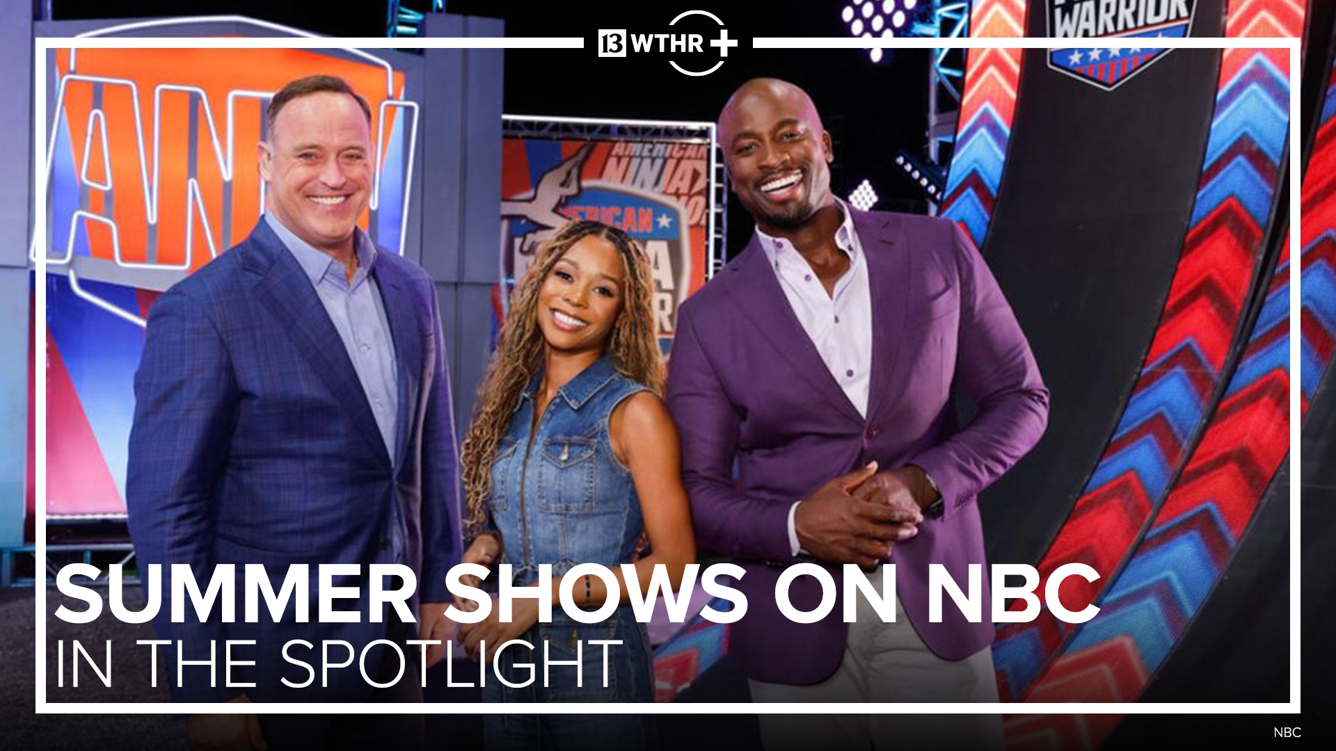 WTHR entertainment reporter Trevor Cox interviews stars of the newest shows on NBC, including Matt Iseman, Akbar Gbajabiamila, Peter Weber, José Andrés and more.