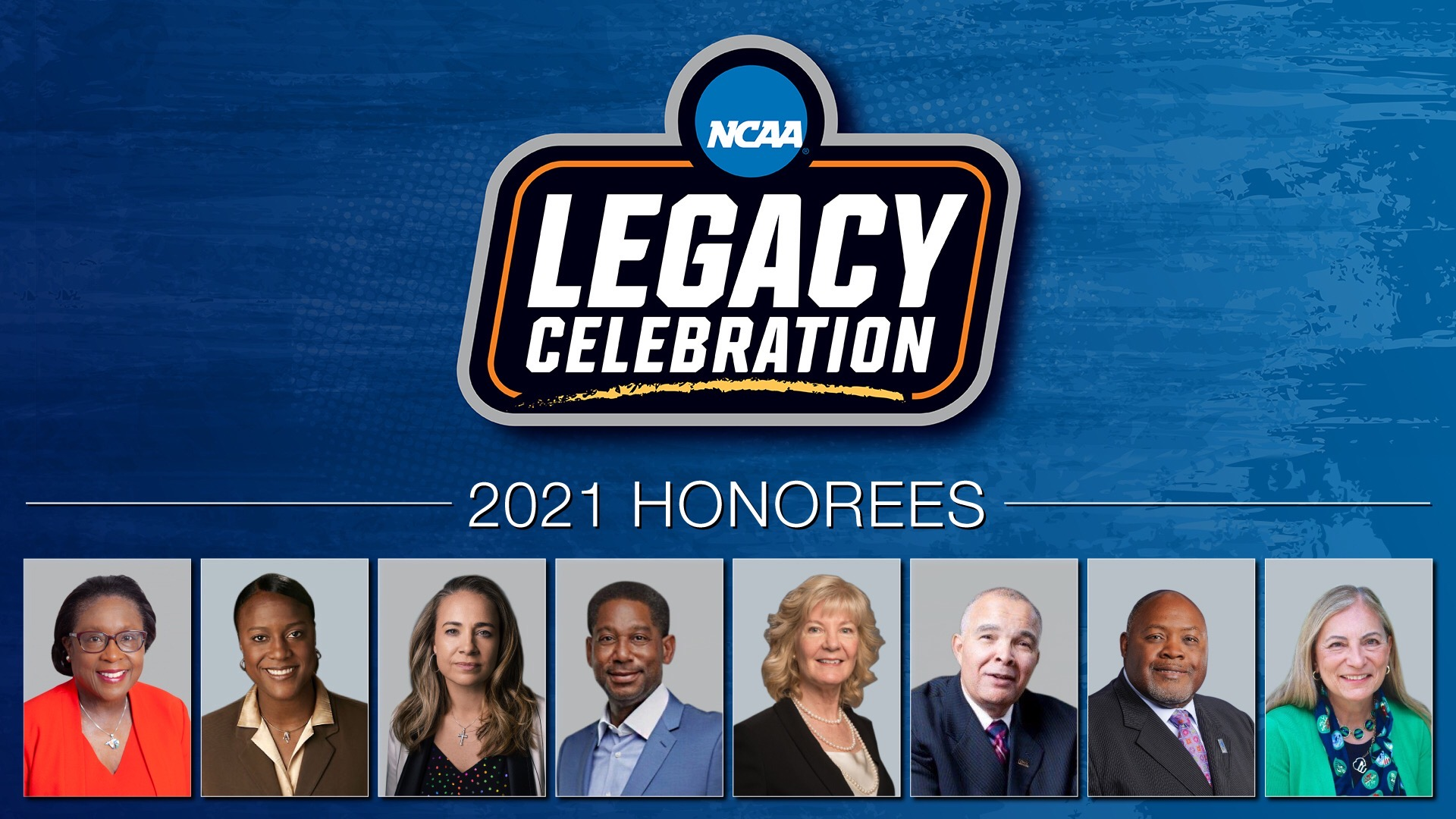 The NCAA has honored eight individuals as 2021 Legacy Award recipients for their community outreach, local activism and commitment to inclusive excellence.
