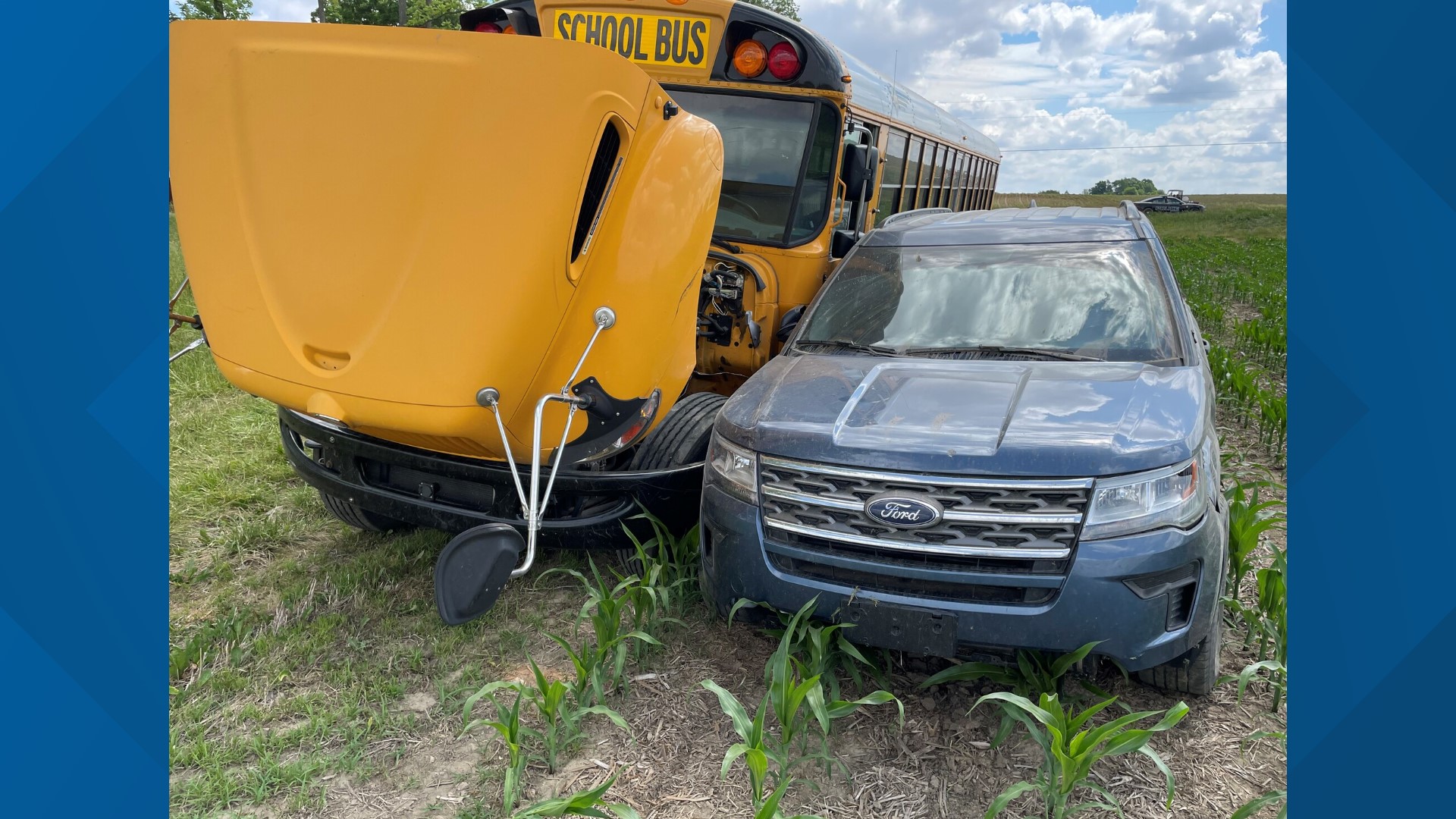 Police chase of stolen school bus ends in Shelby County | 12news.com