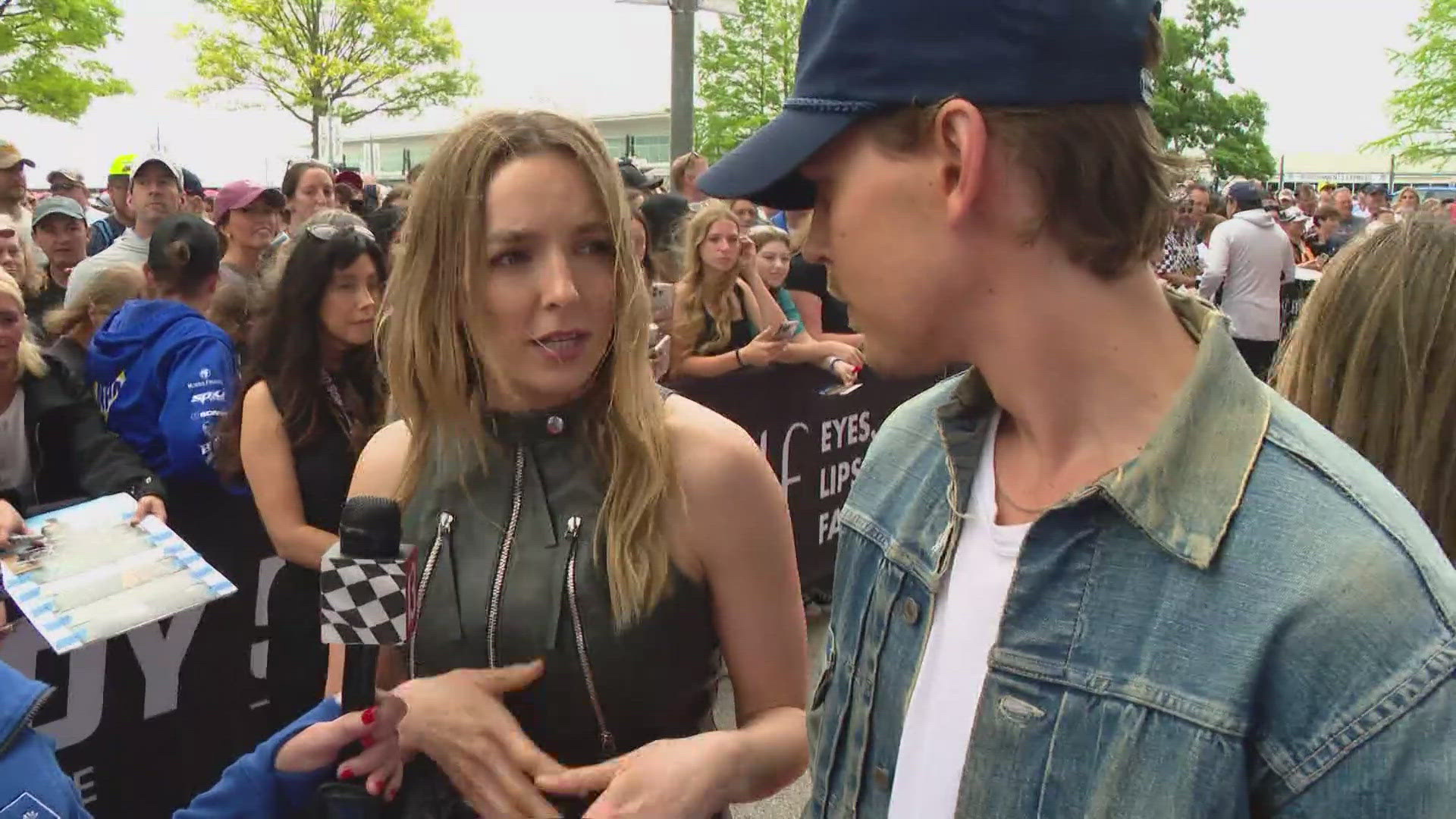 Award-winning actors Austin Butler and Jodie Comer will serve as the honorary starters for the 108th Running of the Indianapolis 500 presented by Gainbridge.