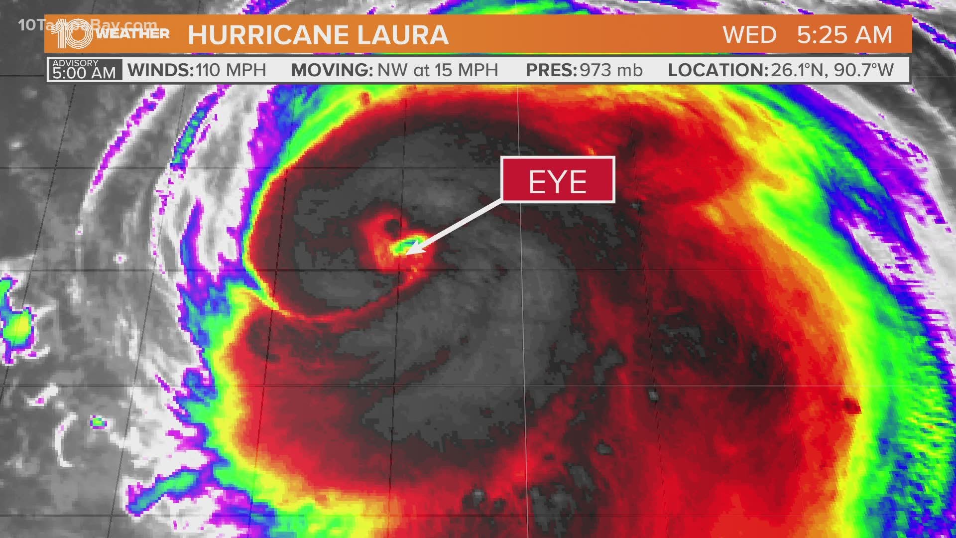 Hurricane Laura is forecast to produce life-threatening storm surge, extreme winds and flash flooding over eastern Texas and Louisiana.