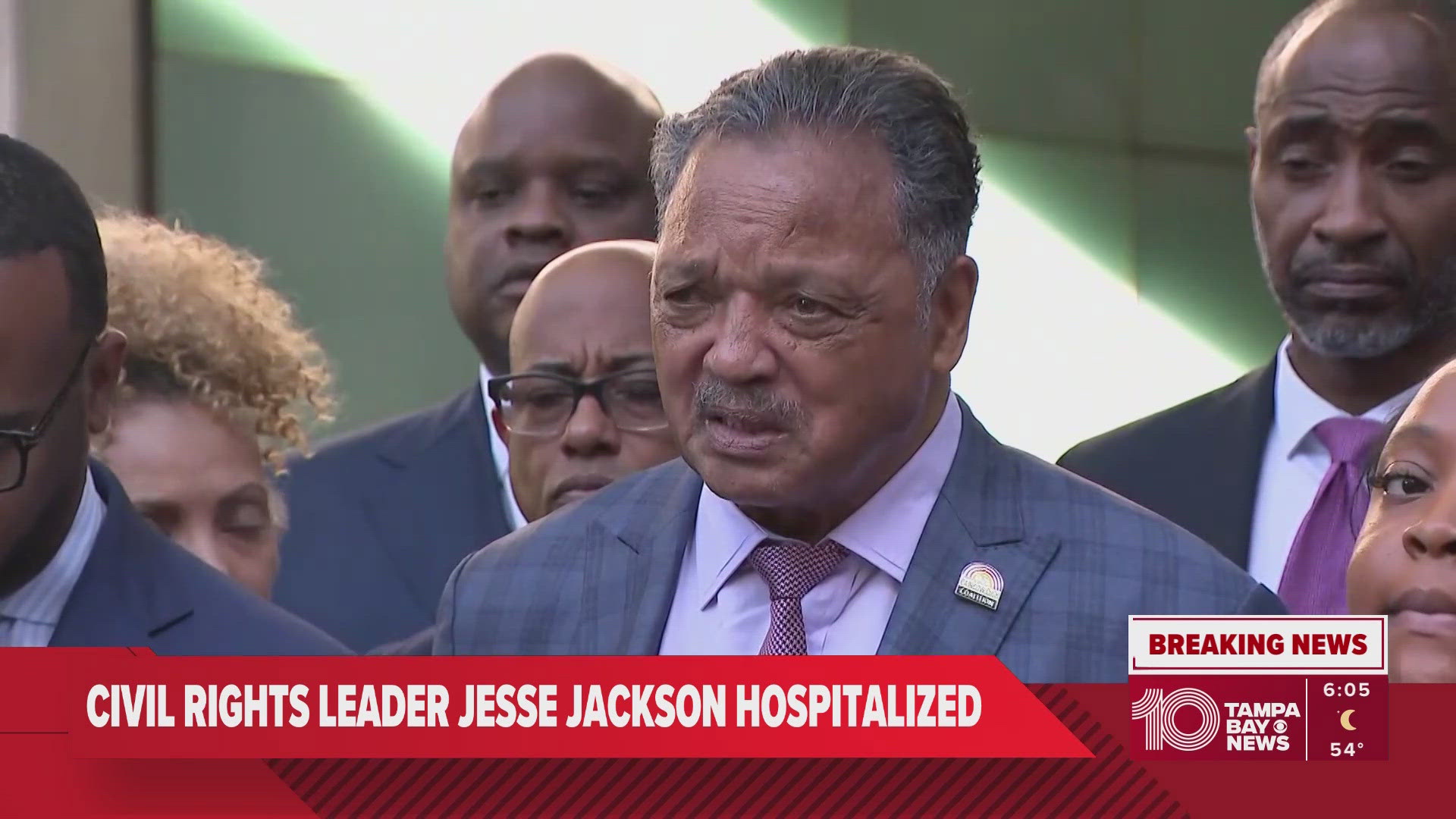 Civil rights leader Rev. Jesse Jackson hospitalized amid rare