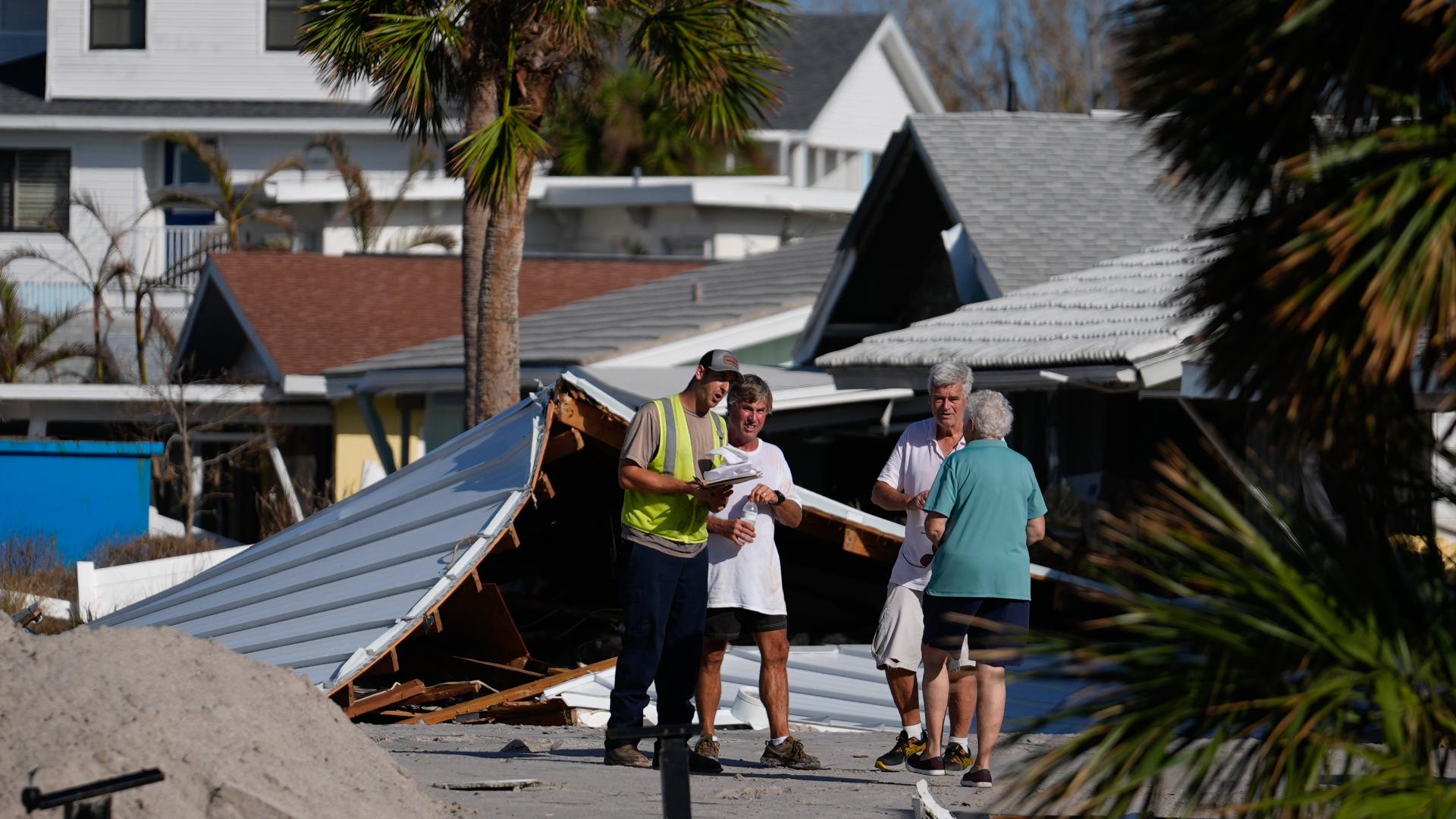 Authorities are warning of scammers not only preying on storm victims who were directly impacted by the hurricanes, but also people who want to donate.