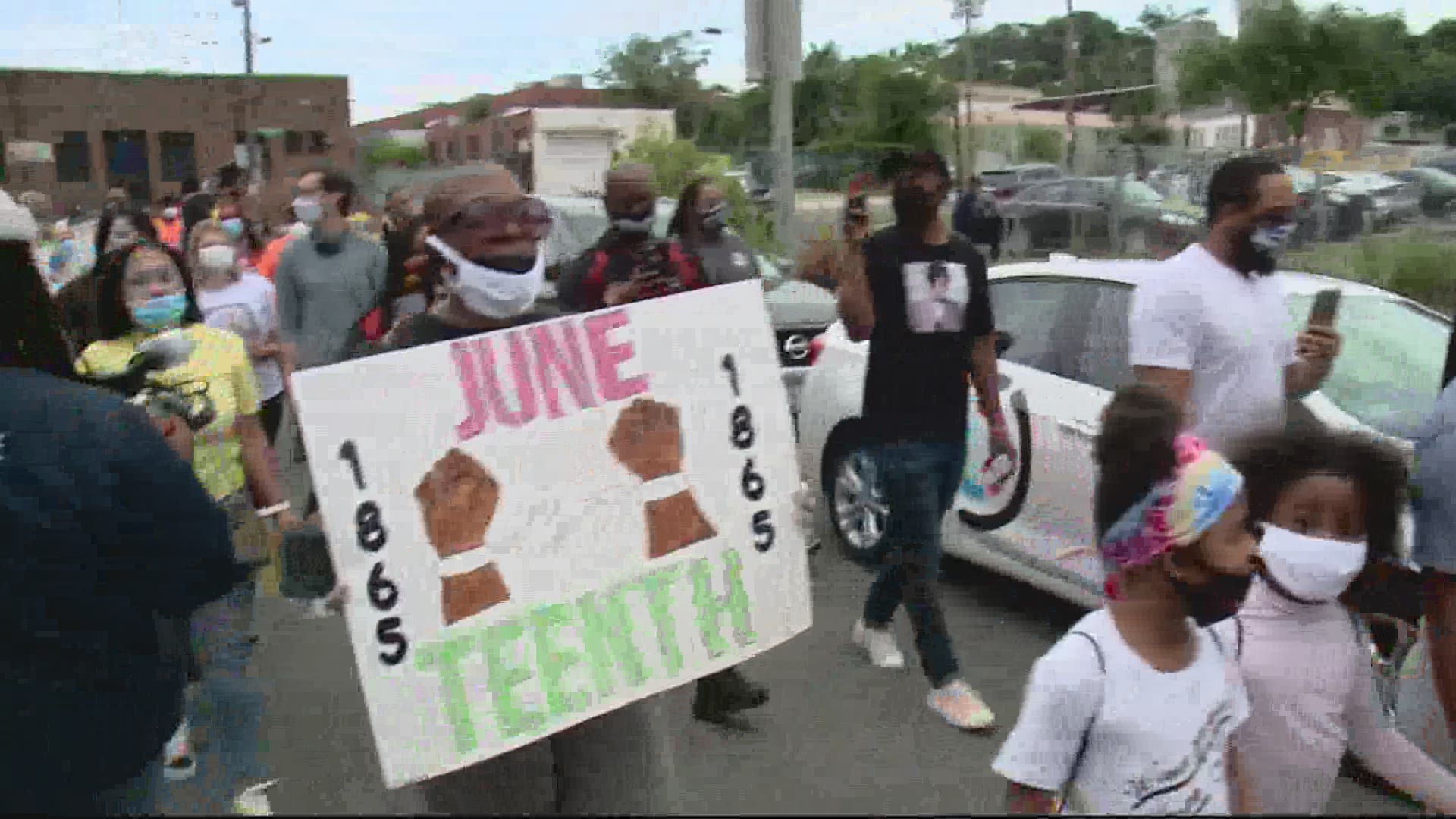 Ahead of gatherings in honor of Juneteenth, a racial justice group held a webinar to organize protesters and share guidance on how to be a part of the events.