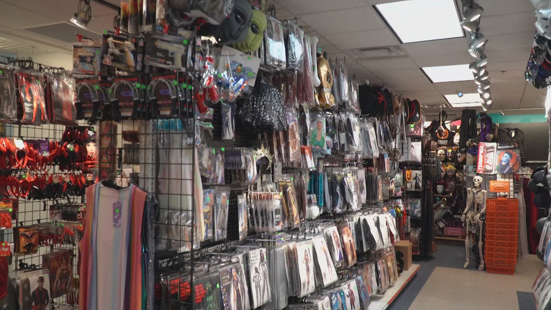 Tariffs are driving up the prices on Halloween items from masks to candy.